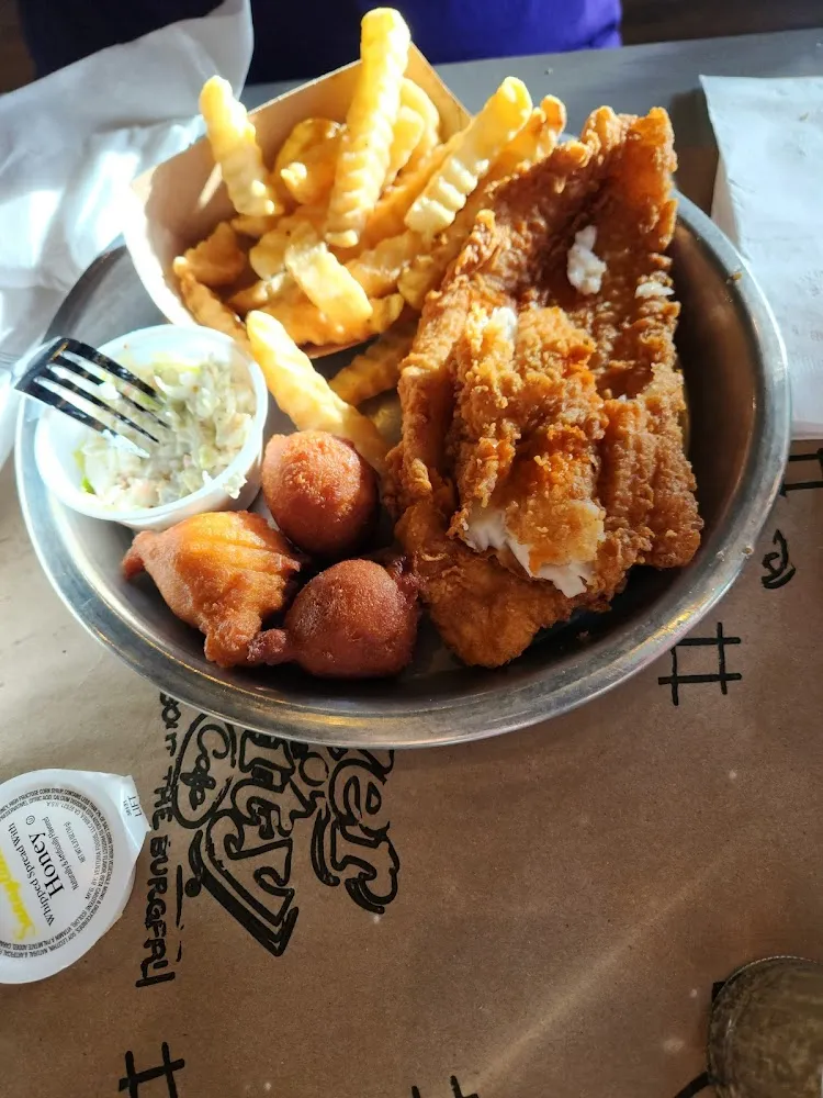 All You Can Eat Catfish Platter