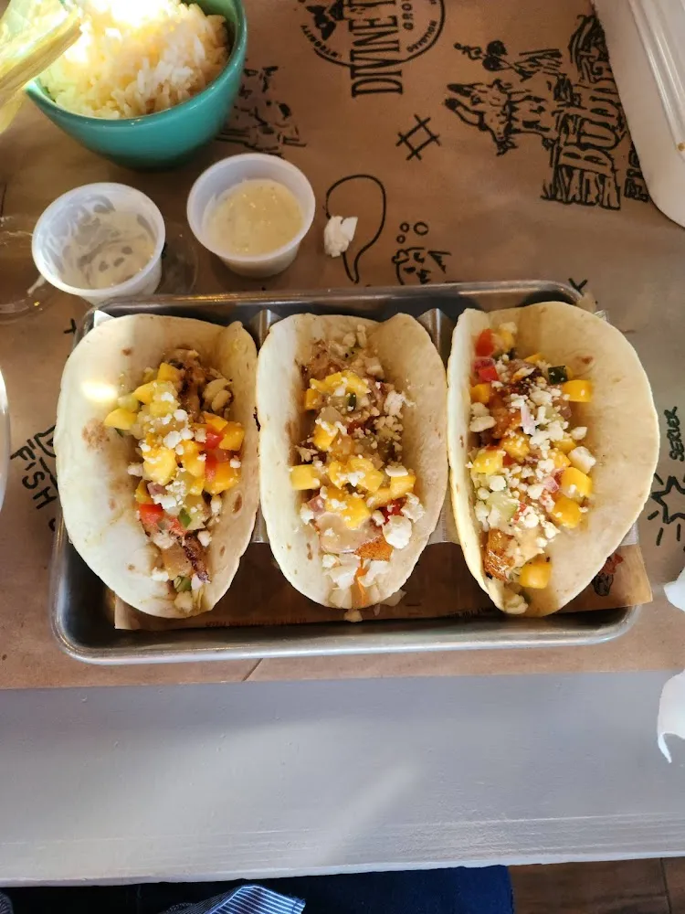 Blackened Street Fish Tacos