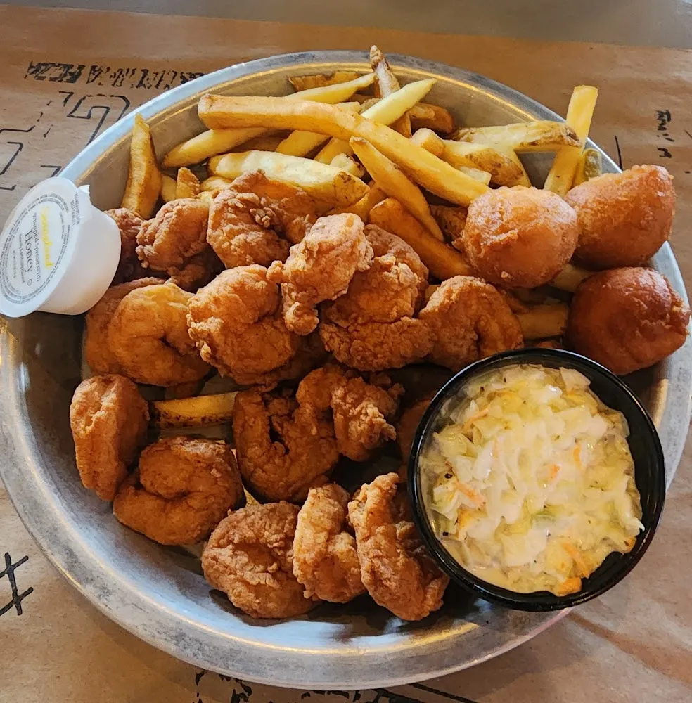 Popcorn Shrimp Basket